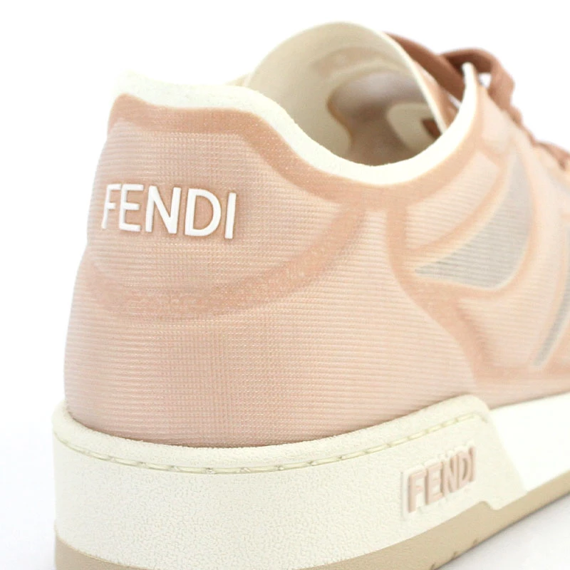 کفش اسنیکرز زنانه بدون ساق پلاستیک Fendi 